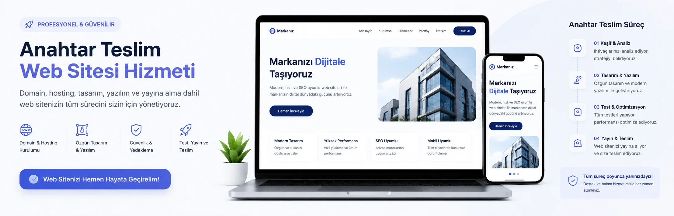 Anahtar Teslim Web Sitesi