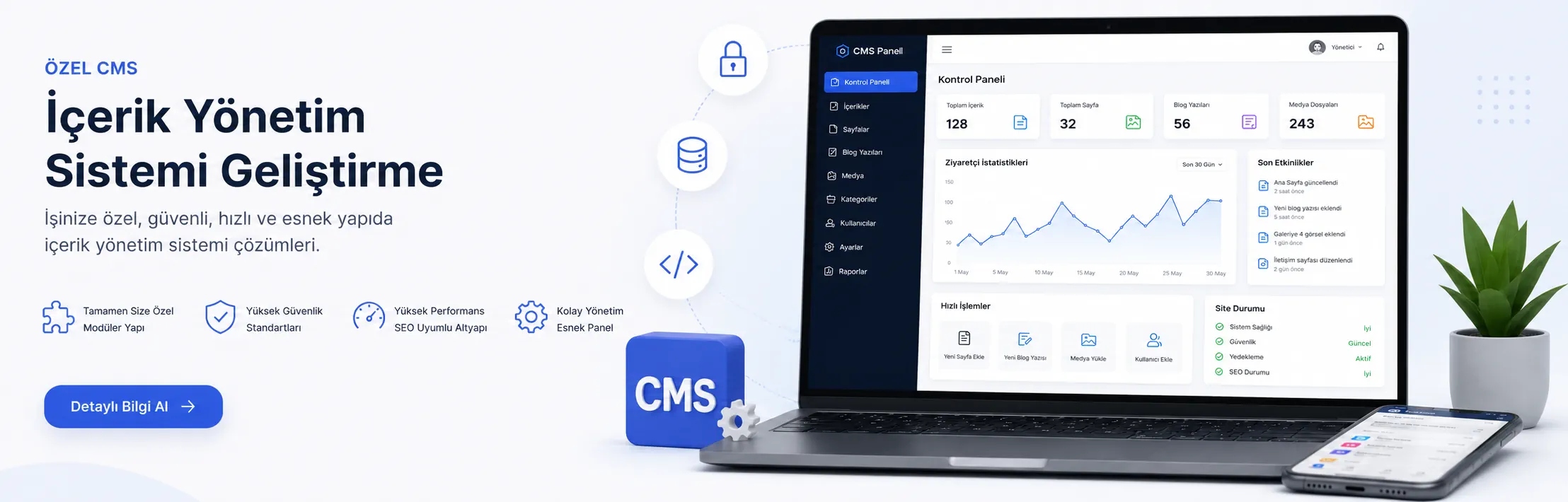Özel CMS Geliştirme